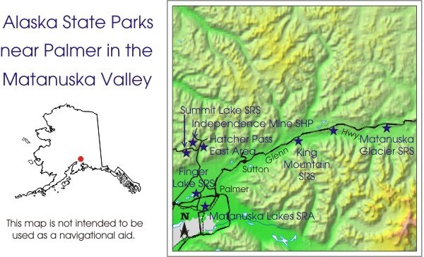 Map of Palmer Area