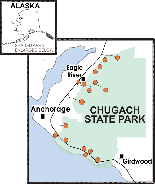 Chugach State Park Map
