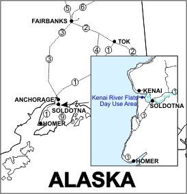 Keani River Flats Location Map