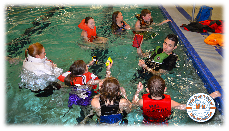 Kids Don't Float Pool Session