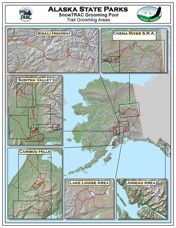 snowtrac map