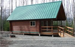 Boretide cabin Bird Creek