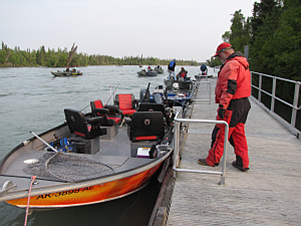 Boating on the Kenai