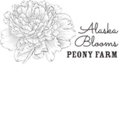 Alaska Blooms Peony Farm logo