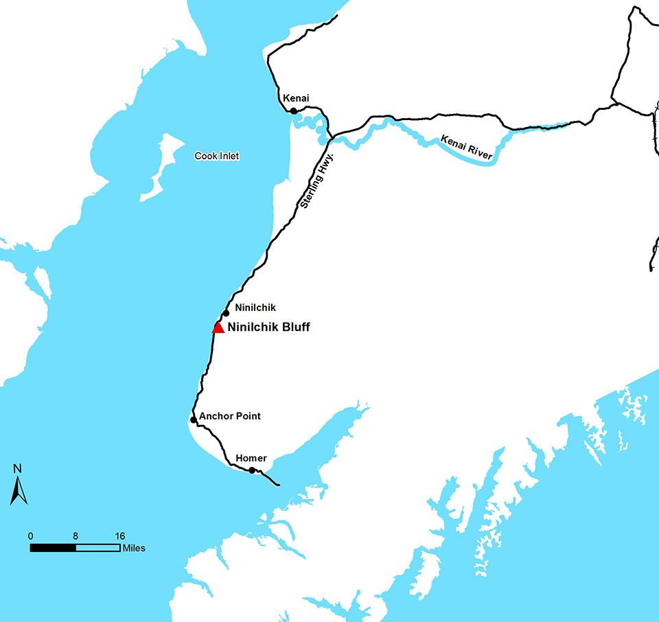 Region map for Kenai