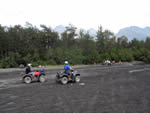 ATV riders on the lower Knik River Flats