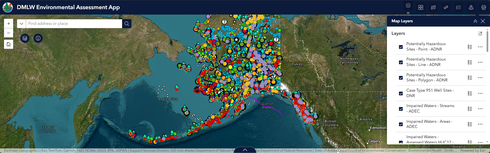 Decorative header image, showing a screenshot of the map