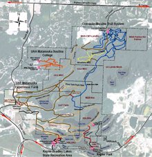 Matanuska Lakes Bike Trails