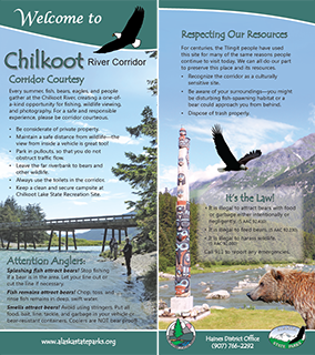 Chilkoot Lake Interpretive Panel