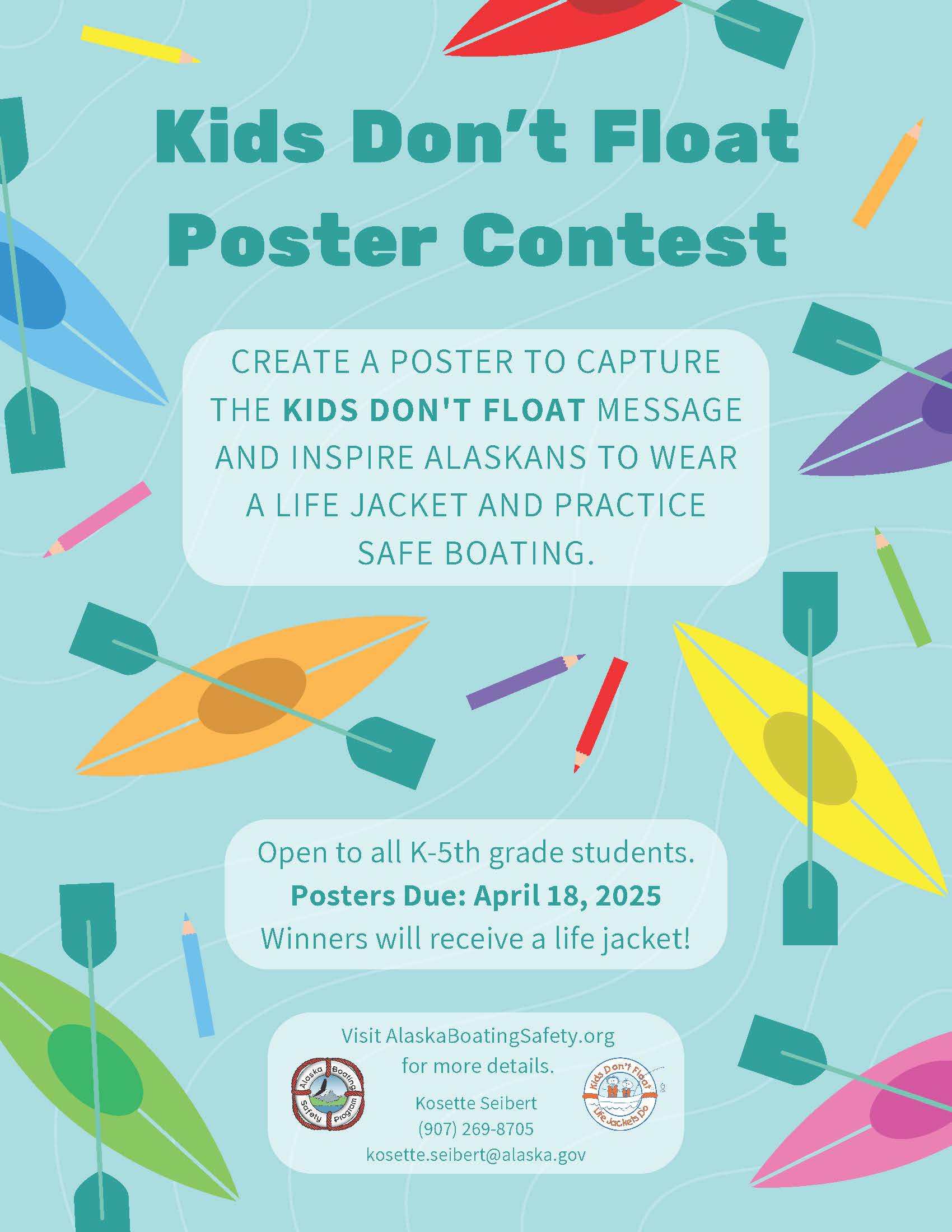 2025 KDF Poster Contest flyer