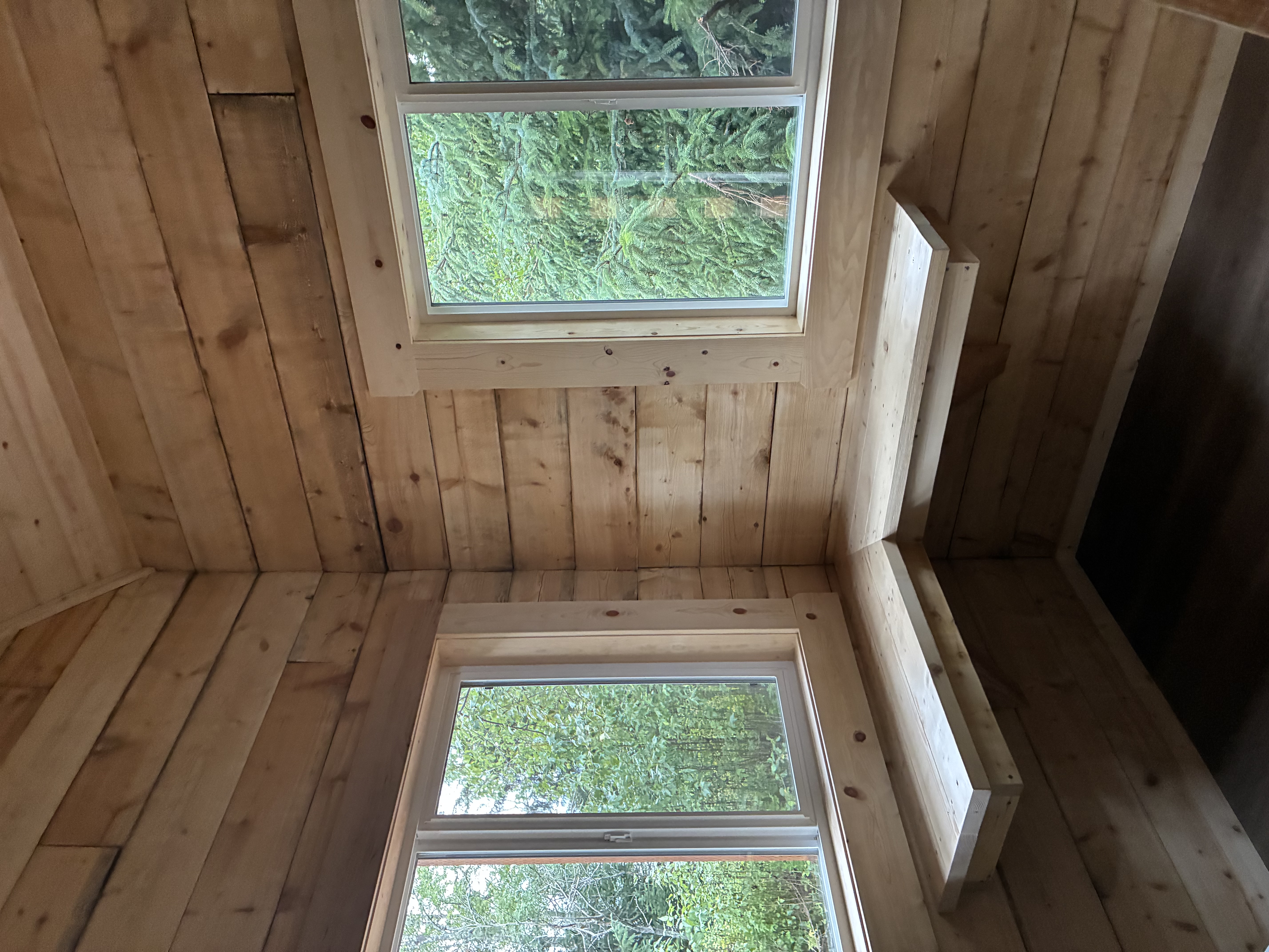 Boreal Owl Cabin interior