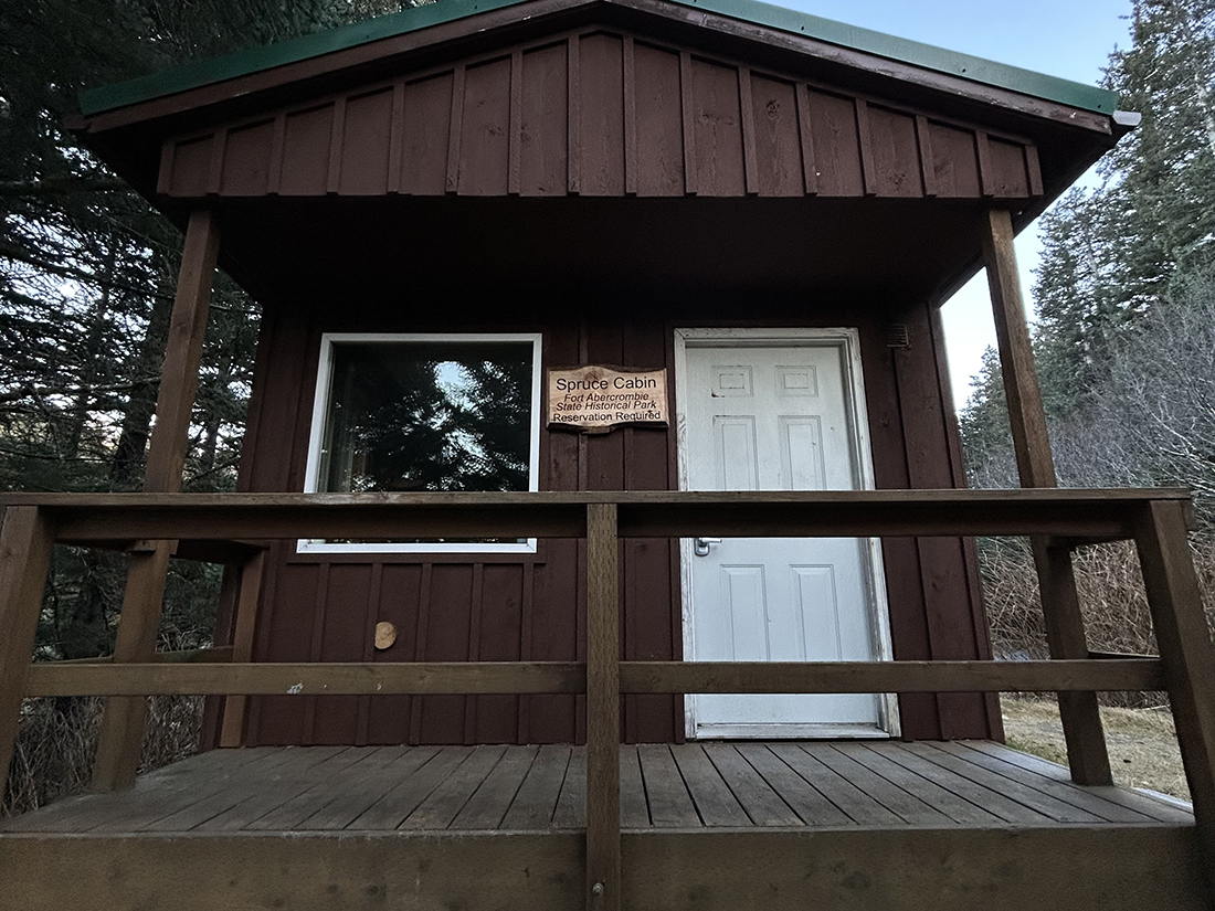 Spruce Cabin exterior