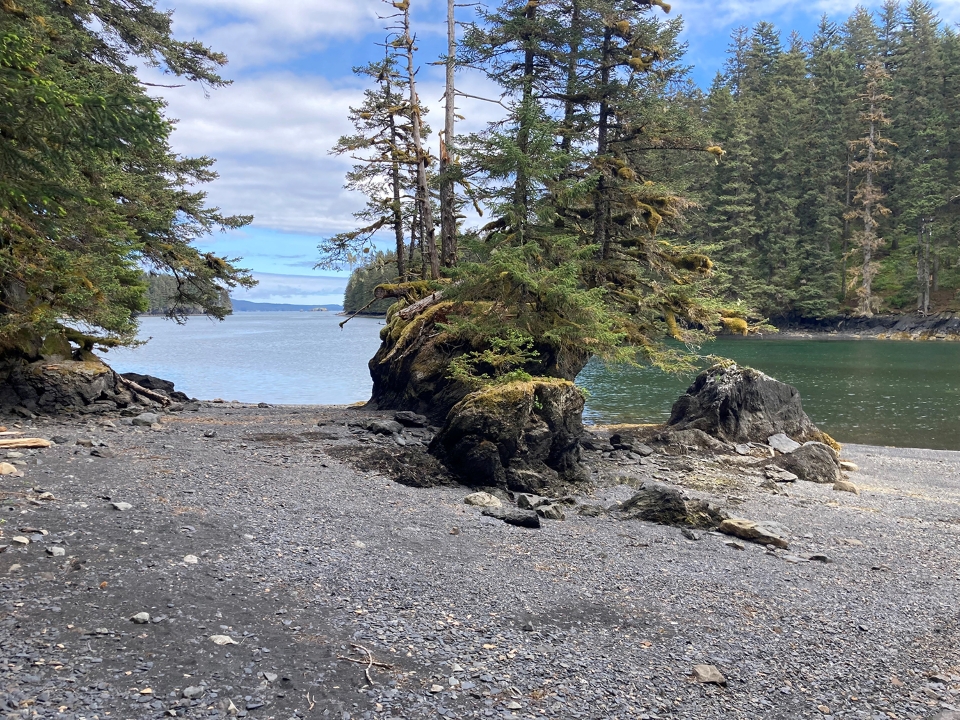 Waterfall Bay Cabin Beach Landing