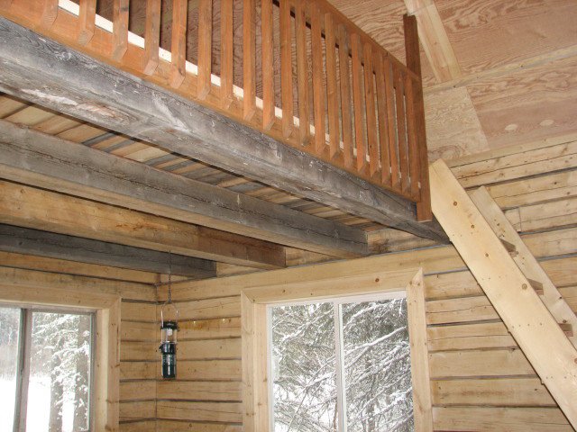 Hunt Memorial Cabin Interior loft