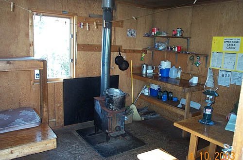 Upper Angel Creek Cabin Interior