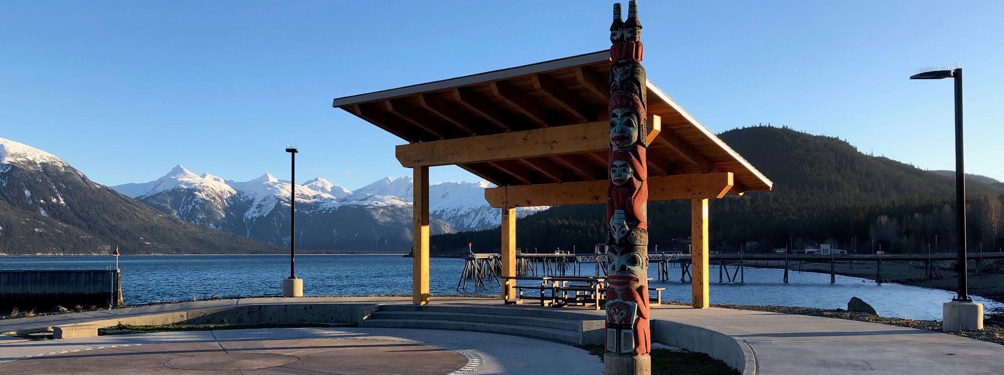 Tlingit Park Harbor Pavilion, Haines, AK