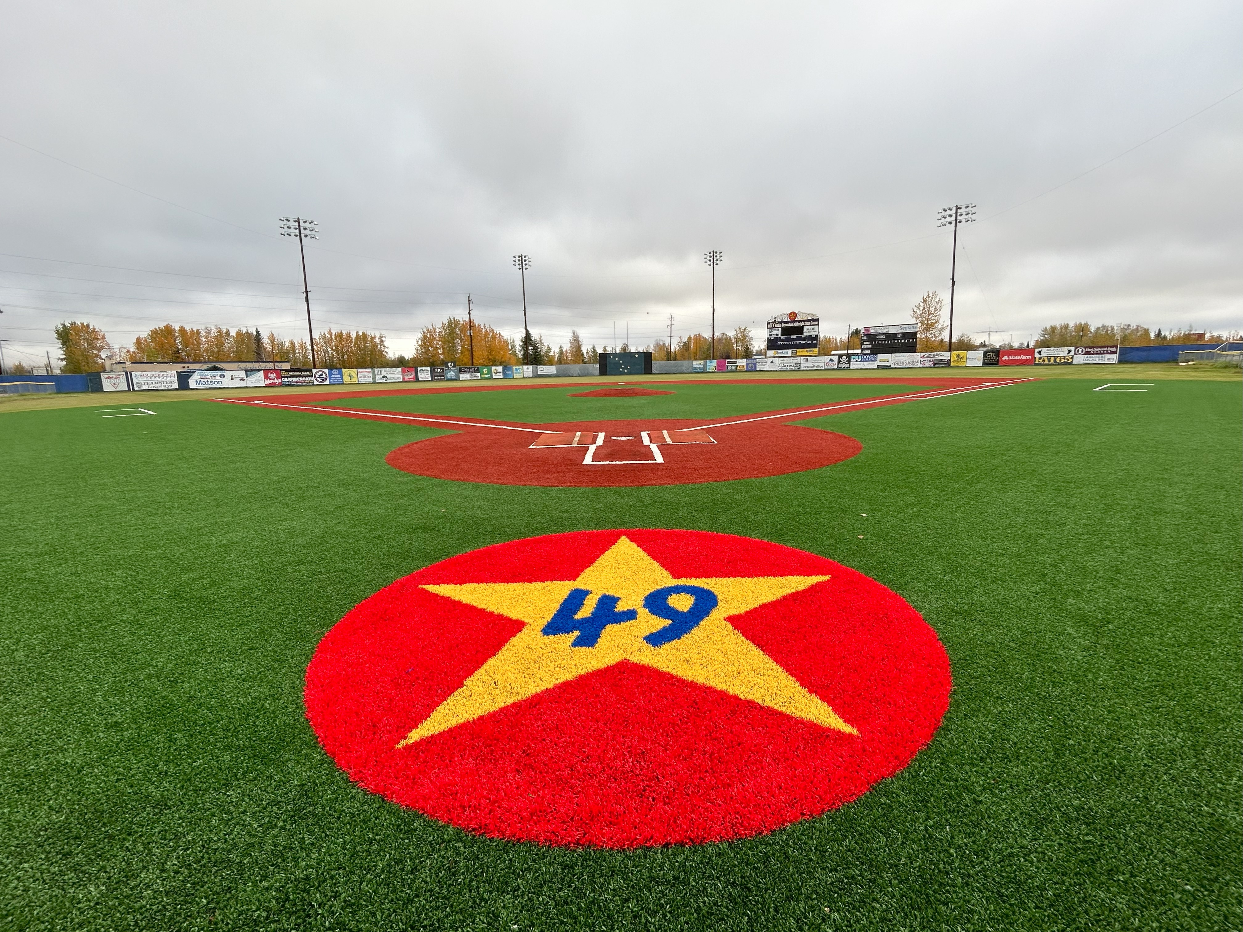 Growden Memorial Ballpark, September 2024. Courtesy of the Office of History and Archaeology.