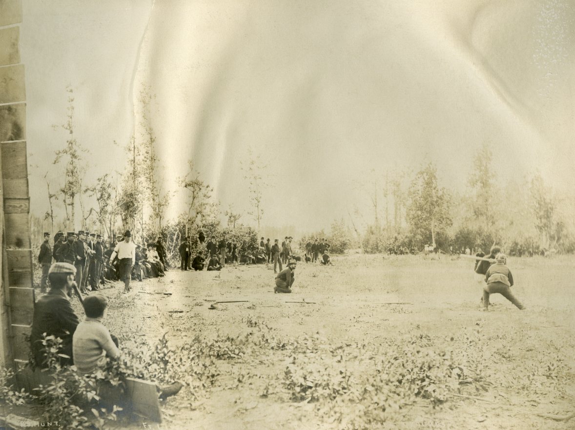 Fourth of July Game in Valdez, ca. 1910. Courtesy of Geoff Bleakley.