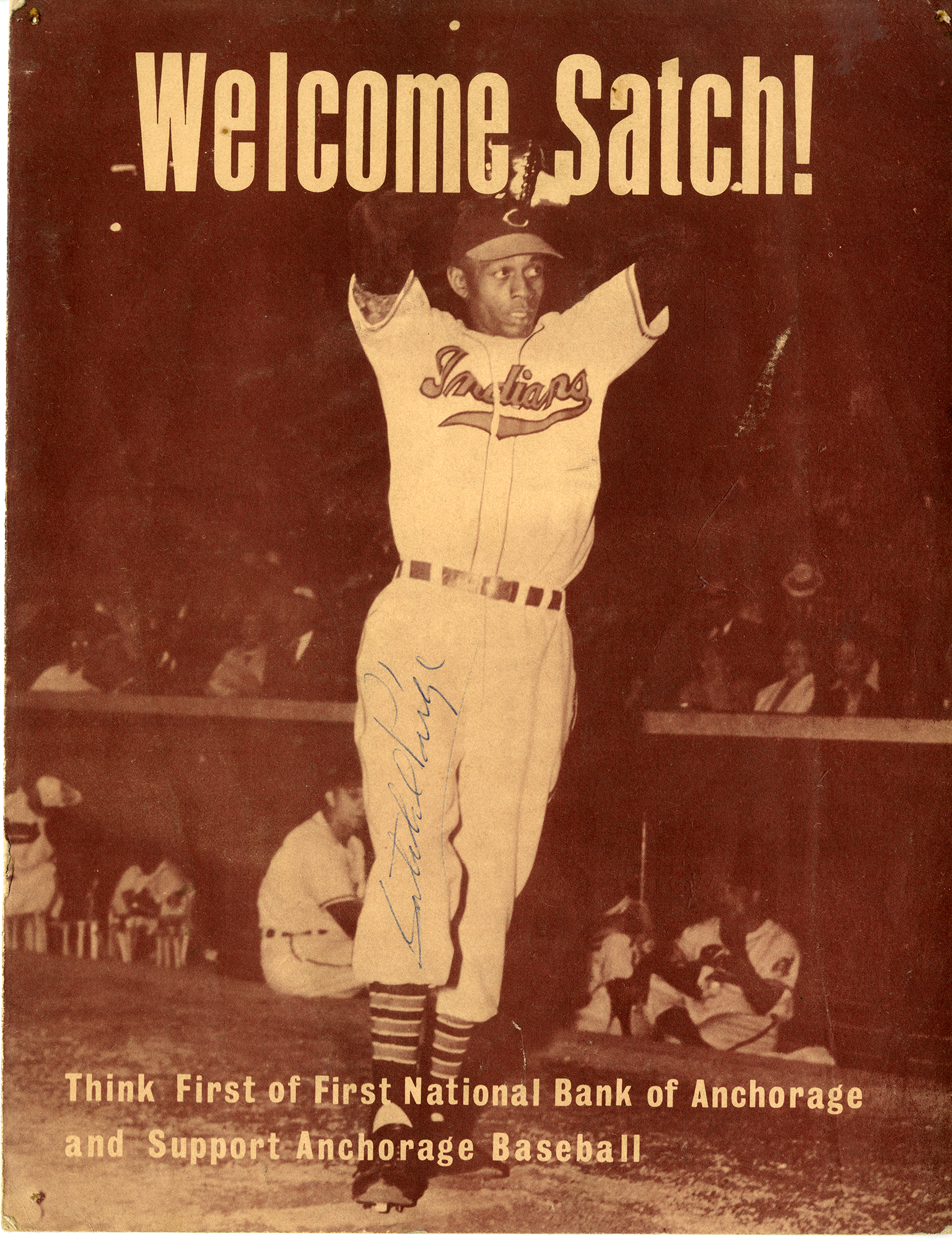 Welcome Satch! Anchorage Tournament Program.  August 27-29, 1965.