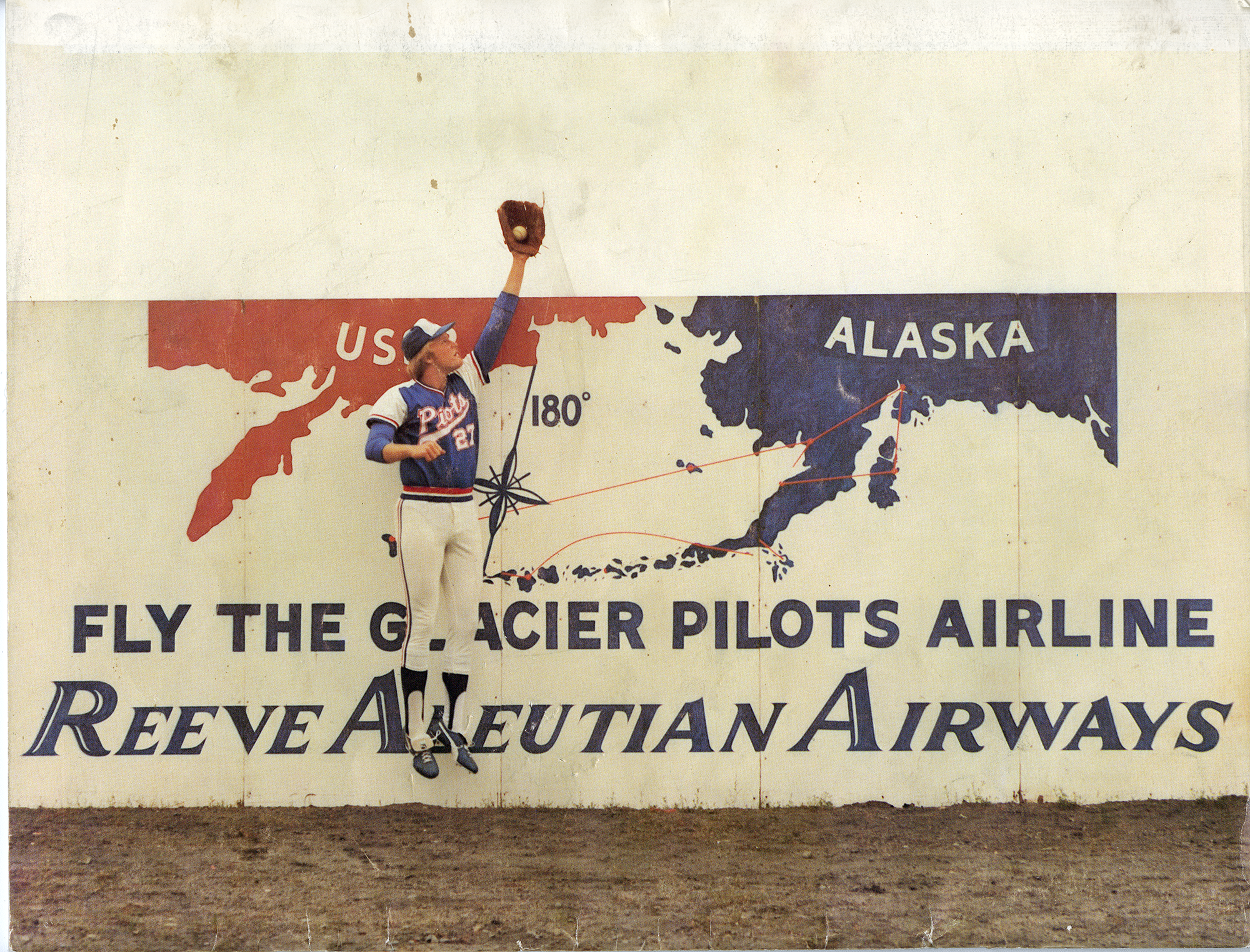 Anchorage Glacier Pilots, named for famed aviator Bob Reeve, expanded the Alaska Baseball League in 1969. Courtesy of the Anchorage Glacier Pilots.