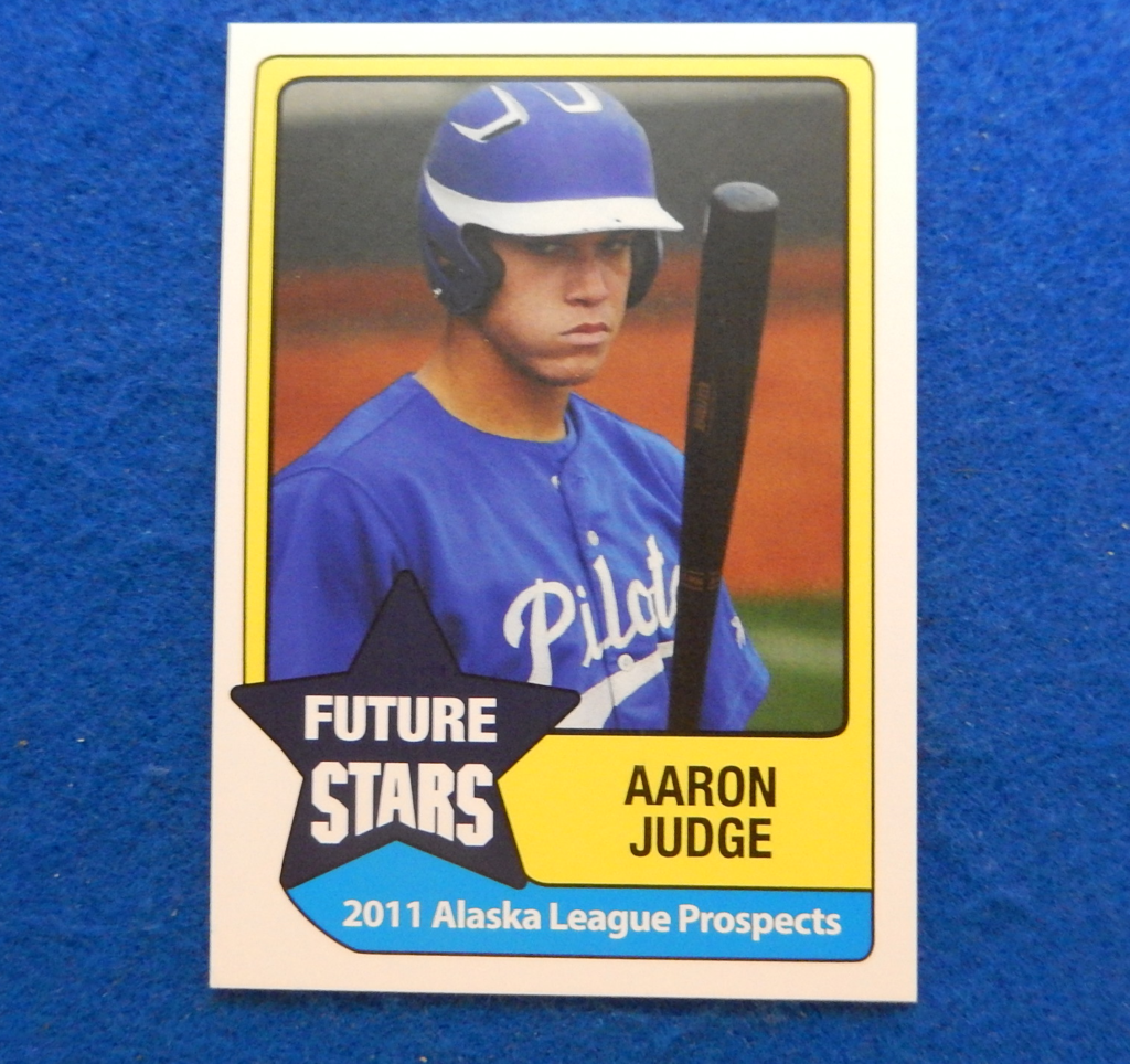 Baseball card of Aaron Judge