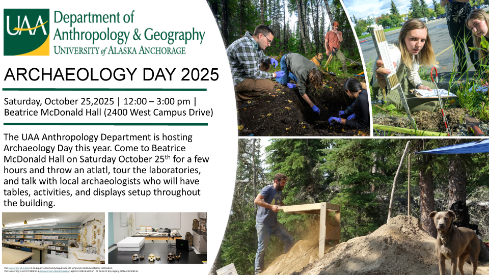 2025 Archaeology Day flyer
