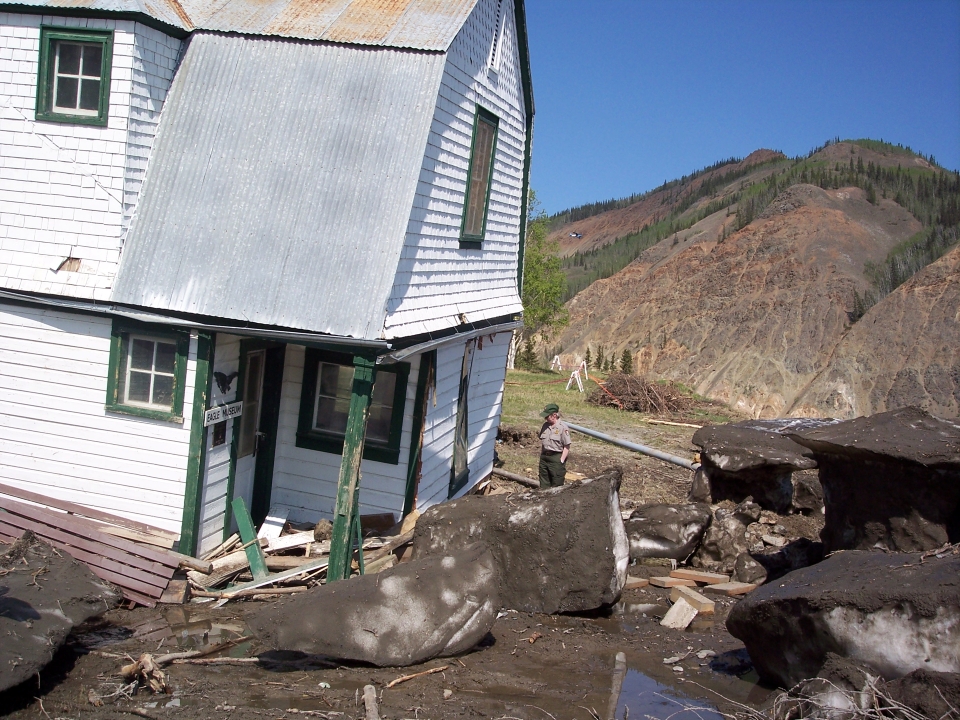 Eagle Custom House after flood