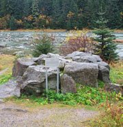 Chilkoot River Marker