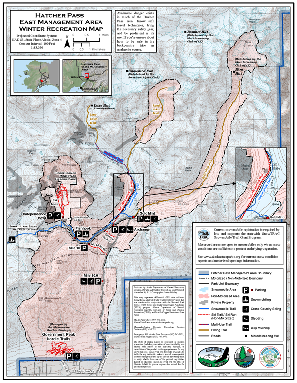 Hatcher Pass EMA Winter Rec map 2013
