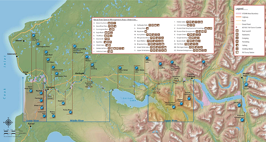 Map of KRSMA