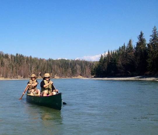 Kenai River Hiking scenes