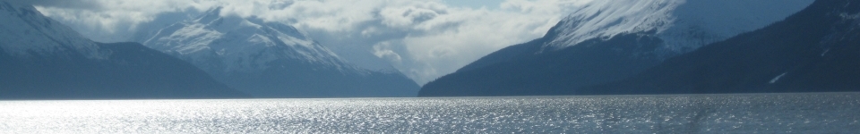 Scenic waterway on Seward Highway