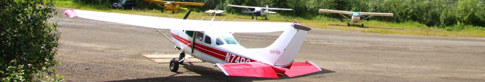 Planes in Denali National Park