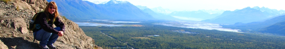 View from the Butte near Palmer, AK