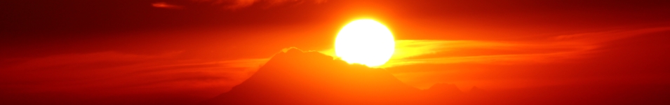 Sunset along Turnagain Arm